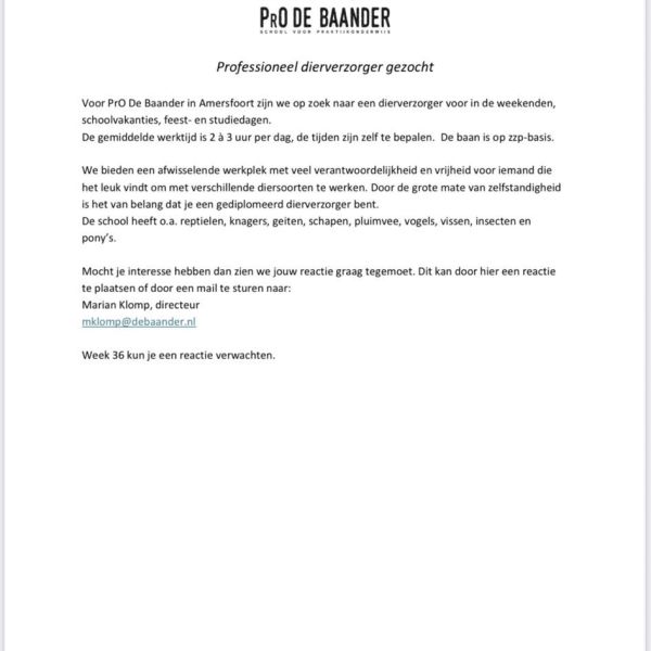 PrO de Baander