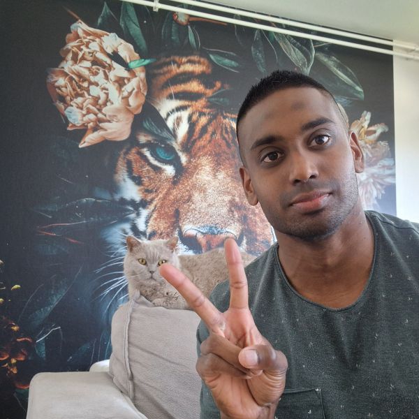 Huisdierenoppas Vincent uit Zwijndrecht