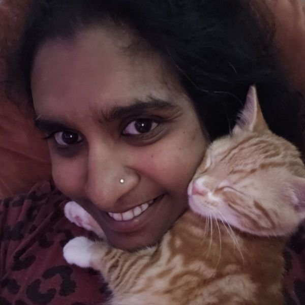 Kattenoppas Sriyani uit Amersfoort