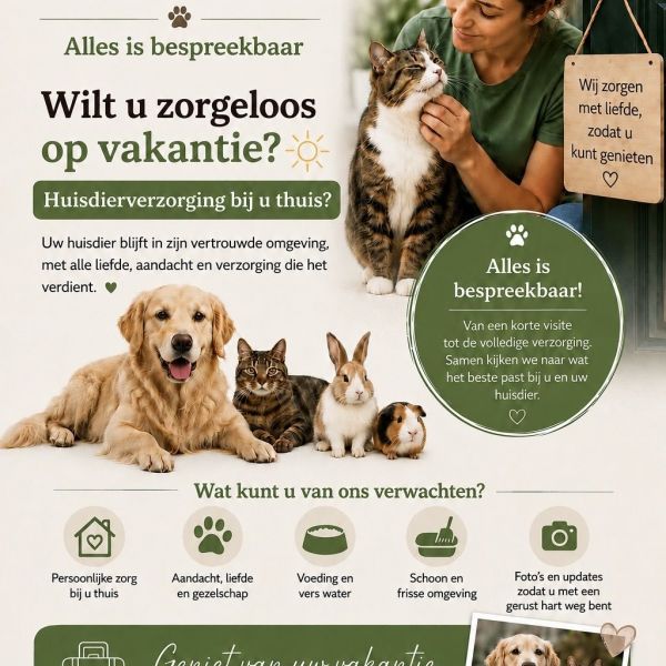 Huisdierenoppas Marleen uit Zwolle