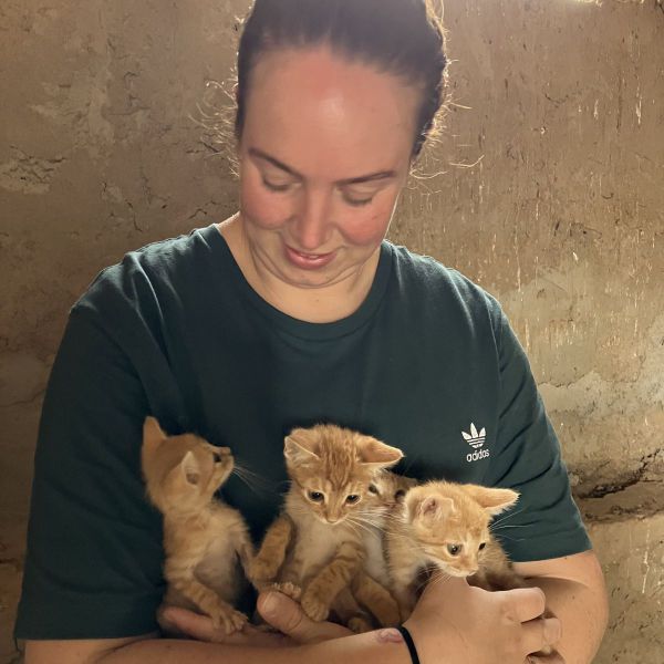 Kattenoppas Rosalie de Jong uit Papendrecht