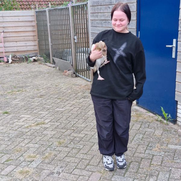Huisdierenoppas Rosalie van Laar uit Tiel