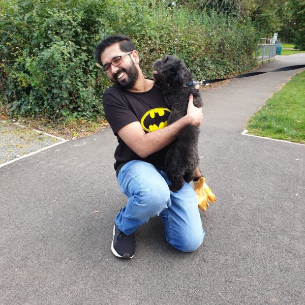 Hondenoppas Abhinandan uit Nieuwegein